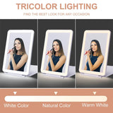 Foldable Touch Screen Makeup Mirror