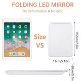 Foldable Touch Screen Makeup Mirror